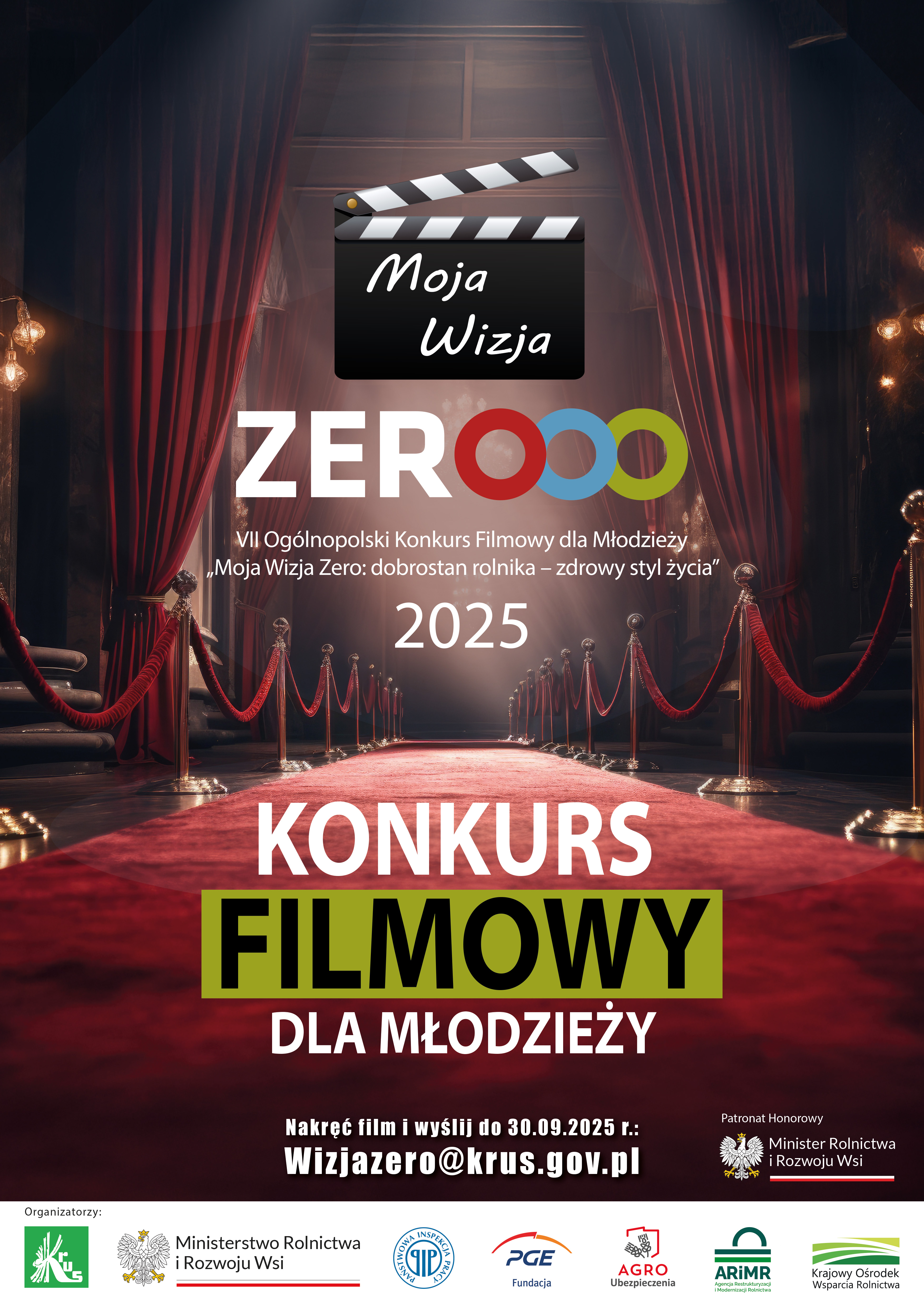 Konkurs filmowy Moja Wizja Zero dobrostan rolnika - zdrowy styl życia